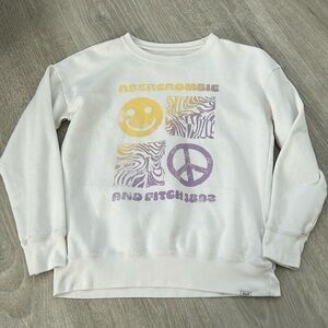 Kids Abercrombie pull over sweatshirt